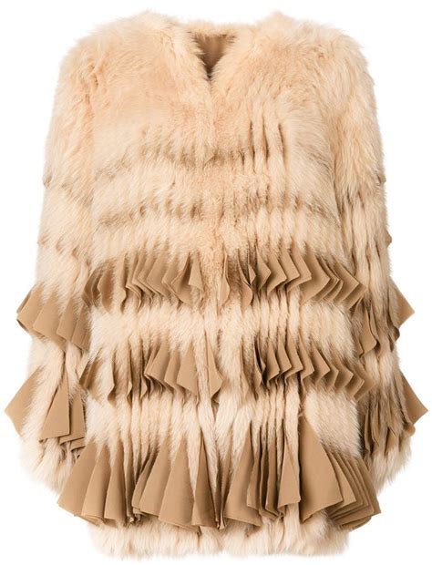 givenchy pink fur coat|givenchy coats for women.